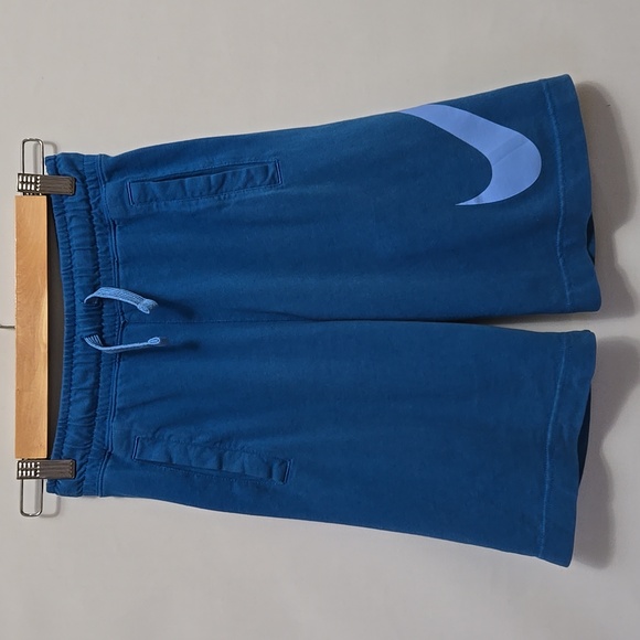 Nike Other - Nike Boys‎ Cotton Shorts Size Medium Blue Large Swoosh